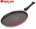 Nirlon Aluminum Non Stick Flat Dosa/Roti Tawa 29.5cm[Red_FT13]...