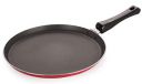 Nirlon Aluminum Non Stick Flat Dosa/Roti Tawa with Bakelite Handle 29.5cm[3_mm_Classic_FT_13]...