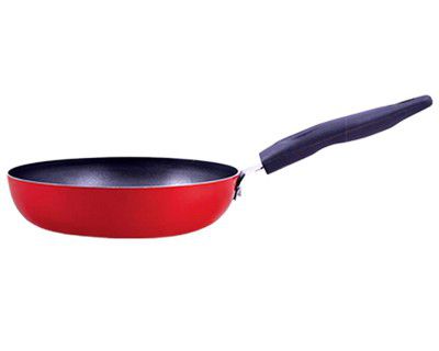 NIRLON Cooking Non Stick Aluminium Mini Tadka Pan/Vagariya 13cm(26mm_Classic_CVG)