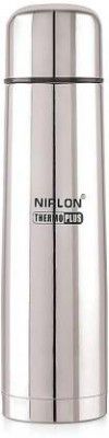 NIRLON Double Walled Stainless Steel Vacuum Insulated Flask, Hot & Cold Water Bottle 500 ml Flask  (Pack of 1, Steel/Chrome, Steel)