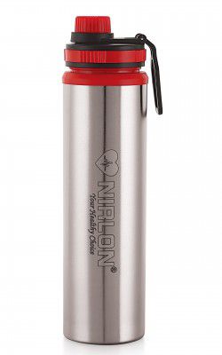 NIRLON Eco Star Stainless Steel Water Bottle 900ml, Set of 1