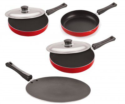 Nirlon Heat Resistance Kitchenware Combo Essential Combo Set Offer 4 Piece, CT12_FP11_FP12_FP13