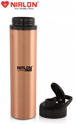 NIRLON Jal Copper Tamba Bottle, Jal 1000ml, Set of 1