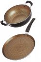 Nirlon Majesty Non Induction Base Non Stick Aluminium 2 Piece Pots and Pan Set ...