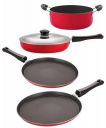 Nirlon Non-Stick 3 Layer Coated Non-Induction Kitchenware Combo Set Offer Online at Best Price...