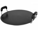 NIRLON Non Stick Aluminium Gas and Stove Tops Friendly Round Dosa Tawa (Black, 28.5cm, Classic_Round Tawa)...