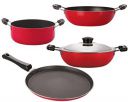 Nirlon Non-Stick Aluminium Odor Free 4 Piece Durable Kitchen Item Combo Set Offer...