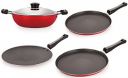 Nirlon Non-Stick Cookware Kitchen Cooking Utencil Combo Set, (26_FT12_CT_DKDB_FT11),PFOA Free...