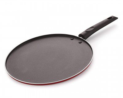 Nirlon Non Stick Dosa Tawa (29 cm, Red)[3mm Classic_ST12]