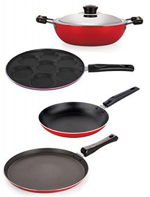 Nirlon Non-Stick Heat Resistance Kitchenware Combo Item Set