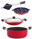 Nirlon Non-Stick Kitchenware Cooking Utencil Combo Set (AC_AP7_HT_CS24)...