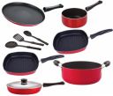 Nirlon Non Stick Kitchenware Cooking Utencil Gift Set of 9 Pieces {FT13_SP(M)_GP22_GP(24)_Cass20_FP12_3SPN }...