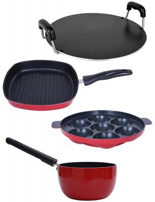 Nirlon Non-Stick Mini Cookware Combo Item Set