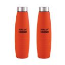 NIRLON ORANGE COLOUR BEST STAINLESS STEEL COMBO,PACK OF 02, 1000ML...