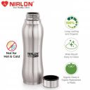 NIRLON Ozone Single Wall Stainless Steel Water Bottle - 750ml...