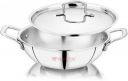 NIRLON Smart Triply Stainless Steel Deep with Lid 2.1 L capacity  (Triply, Non-stick, Induction Bottom)...