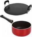 NIRLON SP(M)_RT Non-Stick Coated Cookware Set  (PTFE (Non-stick), Aluminium, 2 - Piece)...