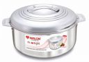 NIRLON Stainless Steel Double Wall Insulated Casserole with Steel Lid, 3.5 Liter Serve Casserole  (3500 ml)...