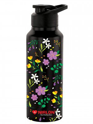 NIRLON Stainless Steel Single Walled Water Bottle 750ml