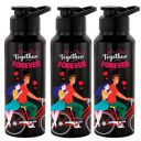 NIRLON Stainless Steel Single Walled Water Bottle 750ml Set of 3...