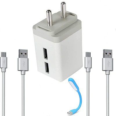 Nirsha Dual Port Fast Charger Compatible with Tecno