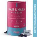 Nirvasa Hair & Nail Gummies with Biotin | Sugar-Free Biotin Gummies for Hair & Skin  (60 Tablets)...