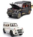Nirvikalp 1:24 Big & 1:32 Small Diecast Model Metal Pull-Back Car with Sound Light and Opening Doors: A Kids Toy Vehicle Gift ?Color As Per Stock? (Big & Small Mercedis G-KLESSA)...