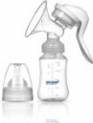 NISCOMED First Feed Breast Pump - Manual  (White)