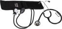 Niscomed Pulse-wave Aneroid Type Manual Blood Pressure Monitor Sphygmomanometer (Dial type/watch type) with Stethoscope (Black)...