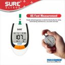 NISCOMED Sure screen Simple & Accurate Automatic Glucose Blood Sugar testing Machine Glucometer  (White)...