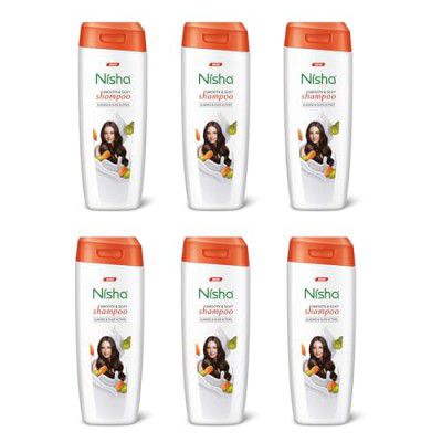 Nisha Almond and Olive Shampoo, 75 ml (Pack of 6)