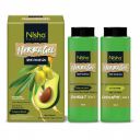 Nisha Herba Care Hair Colour & Beard Colour Gel 200ml (100ml Colorant + 100ml Developer), Original Black,...