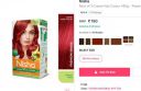 Nisha Pack of 3 Creme Hair Colour 450g - Flame Red...