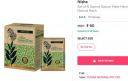 Nisha Set of 6 Sachet Nature Mate Henna Based Hair Colour 60gm - Natural Black...