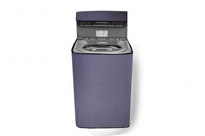 Nitasha Outdoor and Indoor Washing Machine Cover for LG 6.5 Kg Top Fully Automatic Washing Machine, T65SKSF4Z (Grey/Waterproof-dustproof)