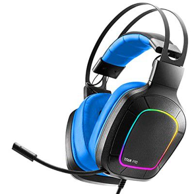 Nitho Titan PRO 7.1 Surround Gaming Headset- Blue