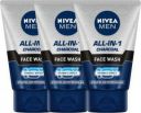 NIVEA All-In-1 Charcoal (100 g) - Pack of 3...