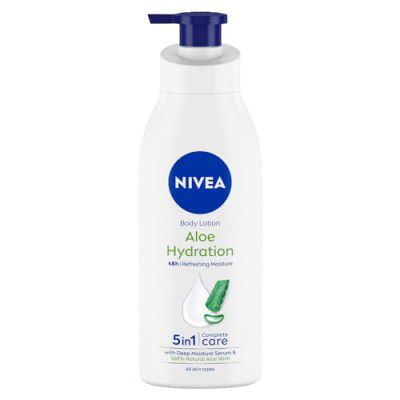 NIVEA Aloe Hydration Body Lotion 400 ml | 48 H Moisturization | Refreshing Hydration