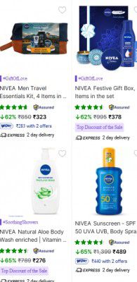 Upto 75% OFF ON Nivea Beauty & Skincare Product