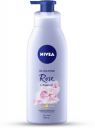 NIVEA Body Lotion for Dry Skin, Rose & Argan Oil (400 ml)...