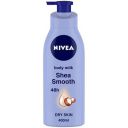NIVEA Body Lotion for Dry Skin, Shea Smooth, with Shea Butter, For Men & Women, 400 ml...