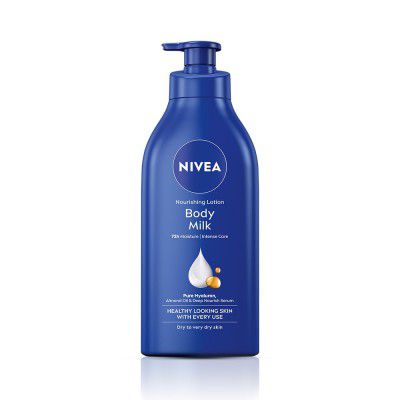NIVEA Body Lotion, Nourishing Body Milk, For Very Dry Skin, 600ml