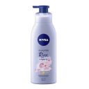 NIVEA Body Lotion Oil in Lotion Rose & Argan Oil For Dry Skin - 400ml...