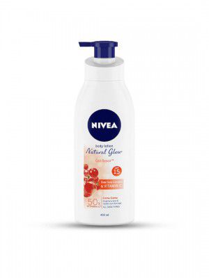Nivea Body Lotion SPF 15 Natural Glow Cell Repair 50x Vitamin C - 400 ml