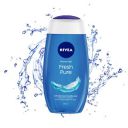 NIVEA Body Wash Fresh Pure Shower Gel Refreshing Aquatic Scent 250 ml...