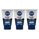 NIVEA Charcoal Face Wash, 100ml (Pack of 3)...