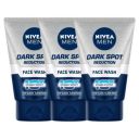 Nivea Dark Spot Reduction Face Wash, 100ml (Pack of 3)...