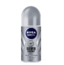Nivea Deodorant Roll On, Silver Protect for Men 50ml...
