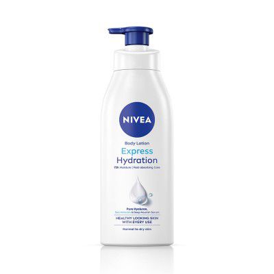 NIVEA Express Hydration Body Lotion, 400ml | 72 H Moisturization & Hydration for Summer 