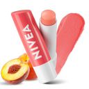 NIVEA Lip Balm, Fruity Peach Shine - 4.8g...